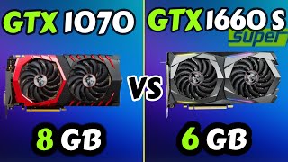 GTX 1070 vs GTX 1660 Super - Test in 10 Games
