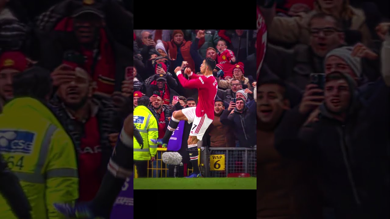 Everyone Doing SIUUU Cristiano Ronaldo Manutd Football Edit Fyp Viral