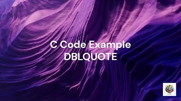 Unlocking C Programming: How to Print Double Quotes with Escape Sequences