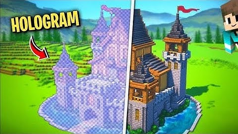 The Best LITEMATICA MOD For Minecraft PE 1.21+ 🔥 | Hologram Mod MCPE [Custom Builds🤯]