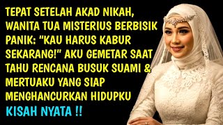 “CEPAT KABUR SEBELUM TERLAMBAT!” Pesan Nenek Misterius Bongkar Rencana Jahat Suami \u0026 Mertuaku