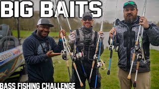 Big Bait Challenge  Mark Daniels Jr vs Jacob Wheeler vs Justin Martin