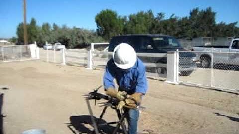 Oxy. Ace. Torch Cutting Steel Training by Jafvier Solano