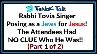 1293 - Cell Phone Footage of Rabbi Tovia Singer Posing as a Jews for Jesus Unbeknownst to the Crowd