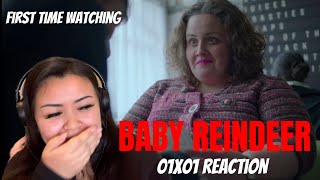 BABY REINDEER REACTION (01x01) *FIRST TIME WATCHING*