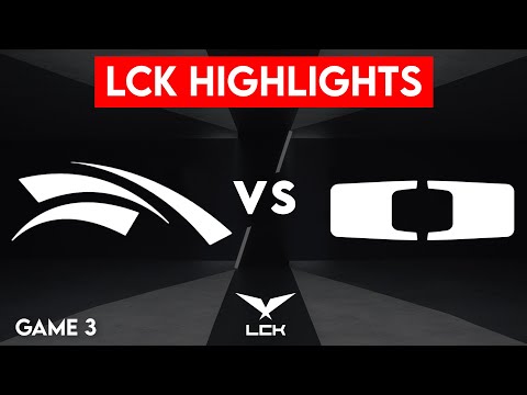 HLE vs DK Highlights Game 3 | LCK Cup 2025 | Hanwha Life vs Dplus KIA by Onivia