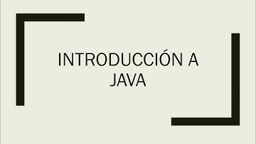 Introduccion a Java - Aprendiendo a Programar en Java