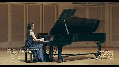 Faure Requiem Op.48 (piano transcriptions by Emile...