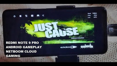 Redmi Note 9 Pro Just Cause Android Gameplay Netboom Cloud Gaming