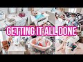 GETTING IT ALL DONE| HOUSE RESET | CLEANING MOTIVATION - Jessi Christine Keep Calm and Clean