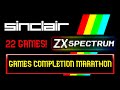 ZX Spectrum Games Completion Marathon, 22 Games! (Dec 26th) - YouTube