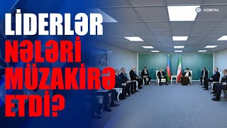 Azərbaycan və İran prezidentləri nələri müzakirə etdilər?