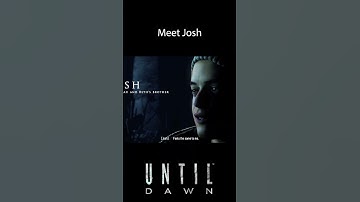 Until Dawn | Meet Josh #untildawn #walkthrough #gameplay #horrorgaming #choices #monster #winter