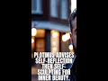 Plotinus advises self-reflection then self-sculpting for inner beauty.