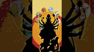 🪷navdurga🪷 #mahadevi #shorts #youtubeshorts #aigirinandini #durgapuja#creative #art #canva#navratri