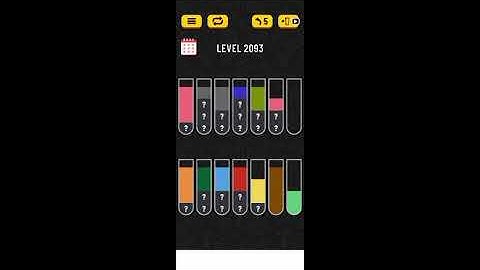 water sort puzzle level 2093
