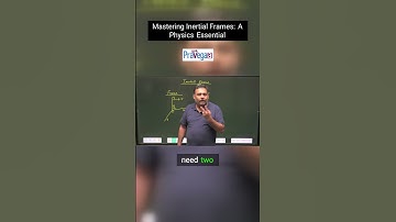 What is a Frame & Inertial Frame in Physics? 🧭 | Concept Made Simple! #shorts