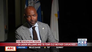 District Attorney Jason Williams and his mother carjacked at gunpoint in New Orleans