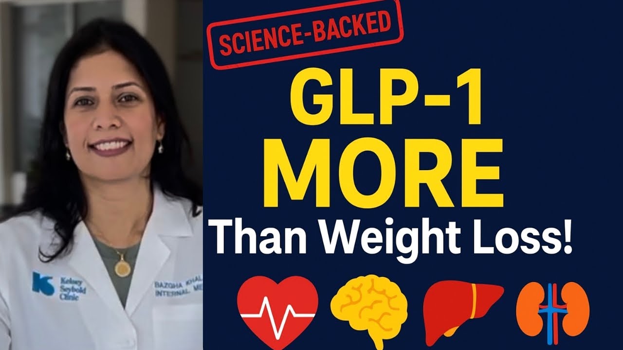 GLP-1 Benefits Beyond Weight Loss: Doctor explains 12 Health Wins, Get Healthier, not just smaller GLP-1 Benefits Beyond Weight Loss: Doctor explains 12 Health Wins, Get Healthier, not just smaller