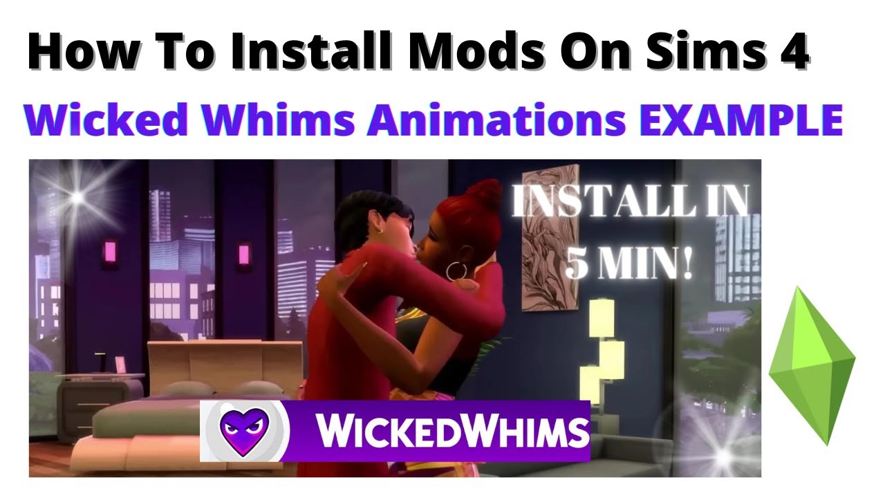 How to download wickedwhims animations