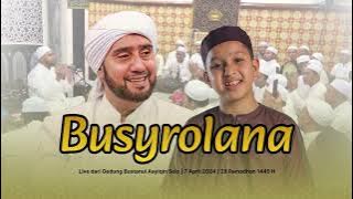 Muhammad Hadi & Habib Syech Senandungkan Busyrolana di Gedung Bustanul Asyikin Solo