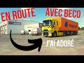 A Bord du RENAULT TRUCKS T 520 SPORT ..  de BECO, on part vider son CONTENEUR !!