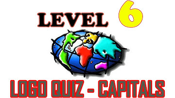Logo Quiz - Capitals Level 6 - All Answers - Walkthrough ( By symblCrowd )