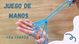 Juego de manos con cordón de zapatos #1. Escoba.