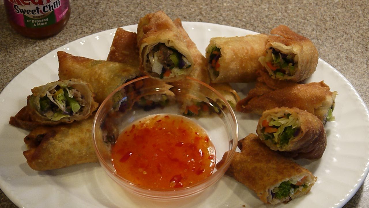 Easy Southwest Vegetable Egg Roll - Honest Grub, Honest Foodie