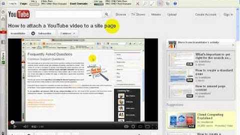 How To Insert YouTube Video