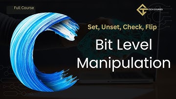 C104. Bit Manipulation in C | Set | Unset | Check | Flip | Range of bits