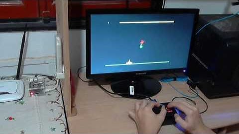 Arduino VGA Bomber Gameplay