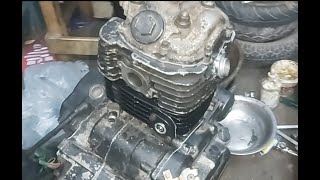 pulsar 180 full engine work step by step clear explanation video in Tamil | part 1