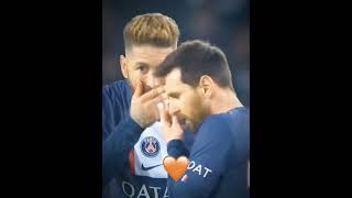 Messi and Ramos from Enemies to Friends 🥶 | Real Madrid vs Barcelona | #football #edit