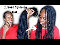 How to || DIY Faux locs on short Natural hair || beginner Friendly.