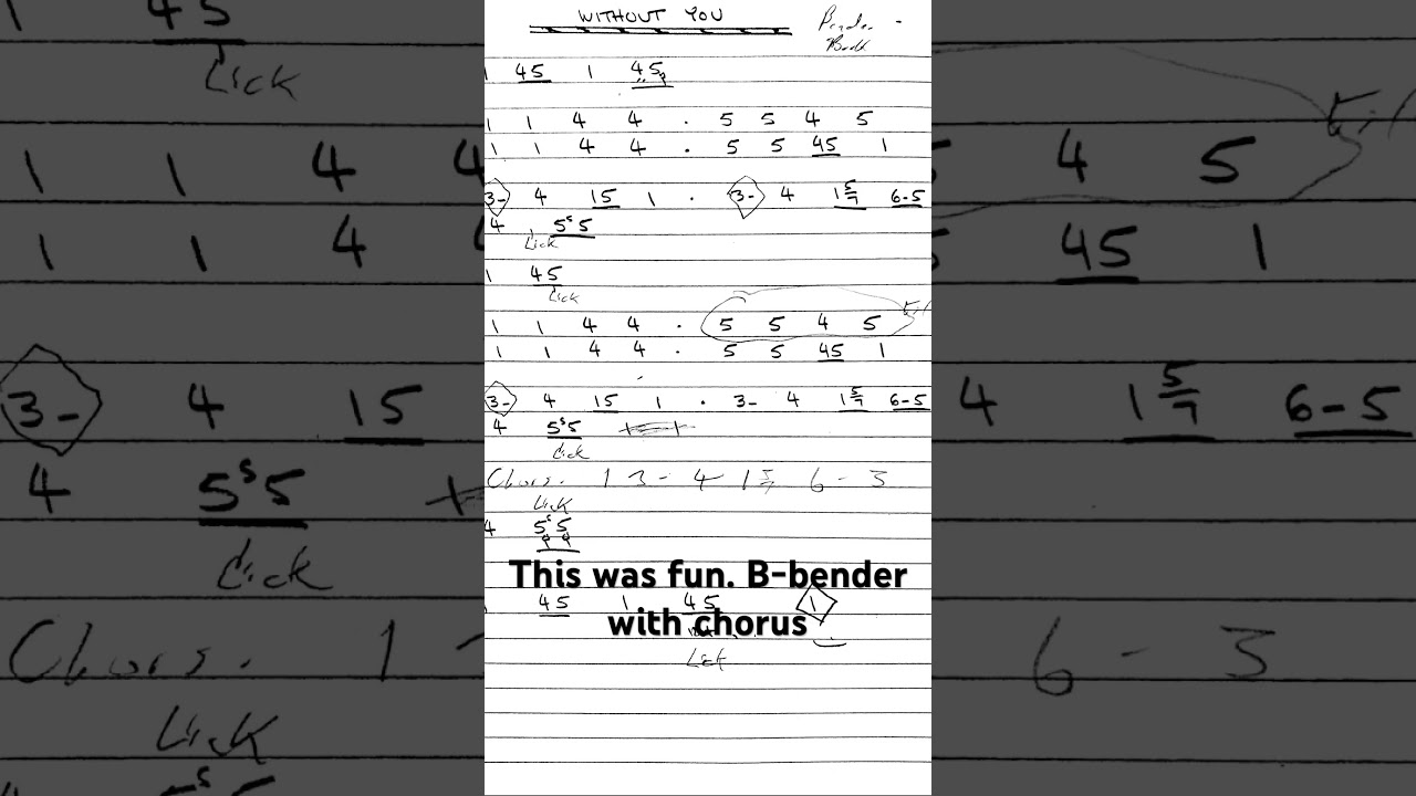 Played on the latest batch of Brad Paisley tunes. Used my B-Bender Tele with some TC Chorus