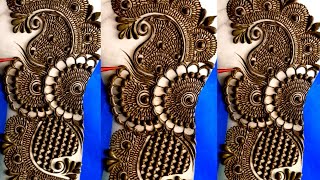 New Trending Mehndi Design 2024//Latest Mehndi Laga//How To Make Stylish mehndi designs/Easy mehndi/