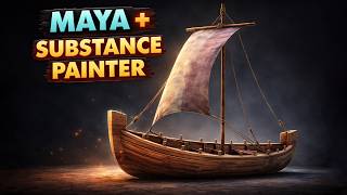 Create a Realistic Boat in Maya | Modeling to Rendering Series – Part 6