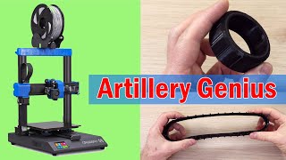 Artillery Genius 3D Printer Kurulum, Ayarlar. TPU Filament İle RC Tekerlek ve Tank Palet Testi