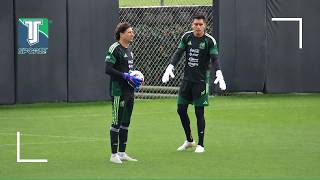 ¡Pase de estafeta! Guillermo Ochoa y Tala Rangel protagonizan un momento especial