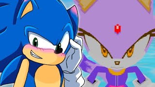 Sonic Reacts To Blaze's Secret Weapon!