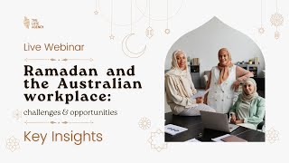 Ramadan Webinar 2022 - Key Insights