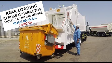 COMPACTOR 22 CUBIC YARD (16 CUBIC METER) | MULTIPLE LIFTING DEVICE