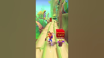 Game Videos Forcing Crash On The Run Bandicoot 2021 SHORTS