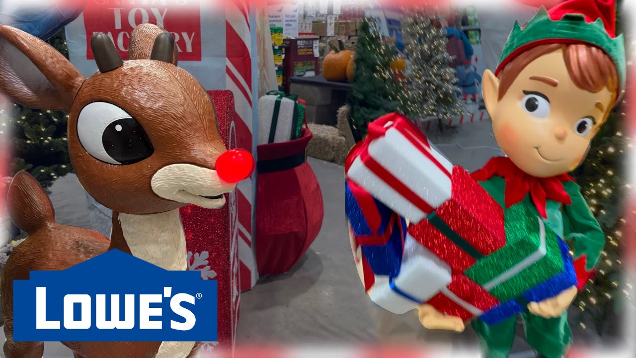 LOWES 2025 CHRISTMAS LINEUP - FULL TOUR - YouTube