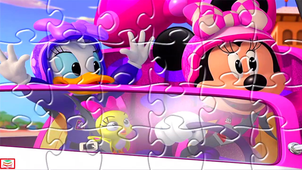 Minnie Mouse and Daisy Duck Fun Puzzle - YouTube