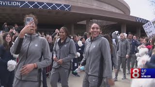 UConn women hold send-off ahead of the Sweet 16