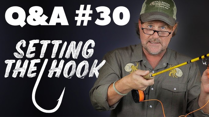 How to set the hook in fly fishing 