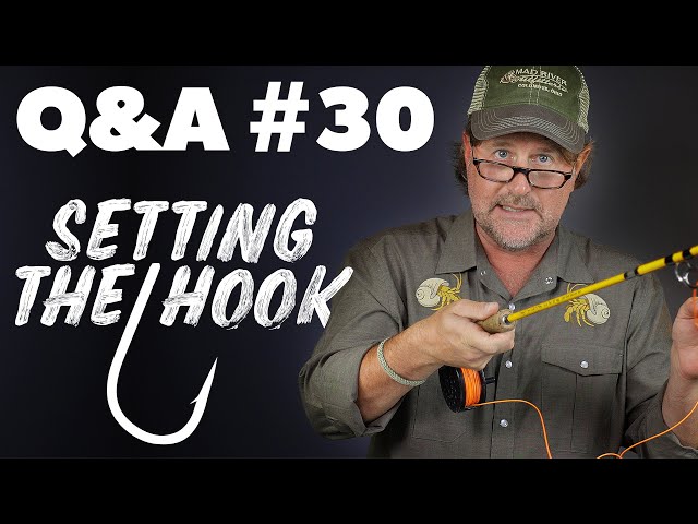 Q&A  #30 - Setting The Hook 