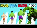 NOOB vs PRO vs HACKER vs GOD in Mashup Hero